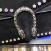 Gucci Dionysus Small Crystal Shoulder Bag 400249 Black Suede 2018