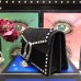 Gucci Dionysus Small Crystal Shoulder Bag 400249 Black Suede 2018