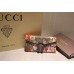 Gucci Dionysus Geranium GG Supreme Chain Wallet In Red