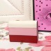 Gucci Queen Margaret Leather Card Case 476072 Pink 2018