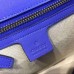 GUCCI GG MARMONT LEATHER SHOULDER BAG 431382 BLUE LEATHER