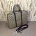 Gucci Large Briefcase In GG Leather