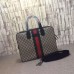 Gucci web GG supreme briefcase 387102