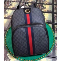 Gucci Men's Ophidia GG Medium Backpack ‎547967 Black 2018