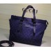 Gucci nylon guccissima light medium tote 387067 blue