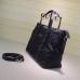 Gucci nylon guccissima light medium tote 387067 black