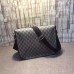 Gucci medium messenger bag 201732 brown leather trim