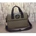 Gucci men's briefcase with interlocking G detai 201851