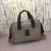 Gucci men's briefcase with interlocking G detai 201851