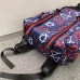Gucci mens backpacks guccighost canvas techpack 429037 Navy/Red/White(superm-741302)