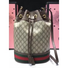 Gucci Ophidia GG Bucket Bag 540457 Beige/Ebony GG Supreme 2018