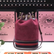 Gucci Ophidia GG Bucket Bag 540457 Fuchsia 2018