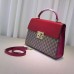 gucci Padlock GG Supreme top handle bag 432674 red