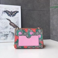 gucci Padlock GG Strawberry small shoulder bag 409487