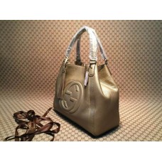 Gucci 282309 Medium Soho Shoulder Bag Gold