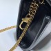 Gucci Vintage Web Rajah Chain Mini Bag 573797 Leather Black 2019