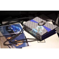 Gucci Dionysus GG Blooms Medium shoulder bag 400235 blue blooms print