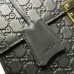 gucci Padlock Gucci Signature top handle 428208  Black