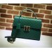 gucci Padlock Gucci Signature top handle 428208 green