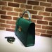 gucci Padlock Gucci Signature top handle 428208 green