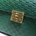 gucci Padlock Gucci Signature top handle 428208 green