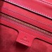 gucci Padlock Gucci Signature top handle 428208  red
