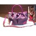 Gucci sukey original GG canvas top handle bag in pink