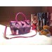 Gucci sukey original GG canvas top handle bag in pink