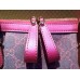 Gucci sukey original GG canvas top handle bag in pink