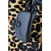 Gucci lady buckle jaguar print top handle bag