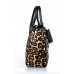 Gucci lady buckle jaguar print top handle bag