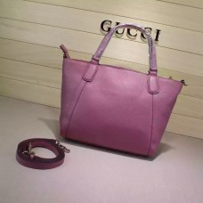 Gucci Soho Leather Top Handle Bag 369176 Rose Red