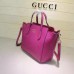 Gucci swing mini leather top handle bag 368827 Crimson