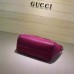 Gucci swing mini leather top handle bag 368827 Crimson