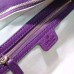 Gucci swing mini leather top handle bag 368827 Purple