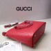 Gucci Signature leather tote 432124 red