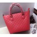 Gucci Signature leather tote 432124 red