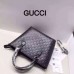 Gucci Signature leather tote 432124 black