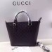 Gucci Signature leather tote 432124 black