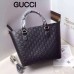 Gucci Signature leather tote 432124 black