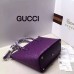 Gucci Signature leather tote 432124 purple