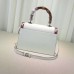 Gucci Dionysus leather top handle bag 443682 white