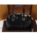 Gucci nice microguccissima leather top handle bag black