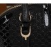 Gucci nice microguccissima leather top handle bag black