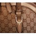 Gucci nice microguccissima leather top handle bag brown