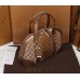 Gucci nice microguccissima leather top handle bag brown