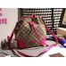 Gucci original gg canvas bucket bag fushia