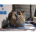 Gucci original gg canvas bucket bag blue