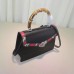 Gucci Dionysus leather top handle bag 443682 black