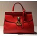 Gucci GG Marmont leather tote 409155 Red
